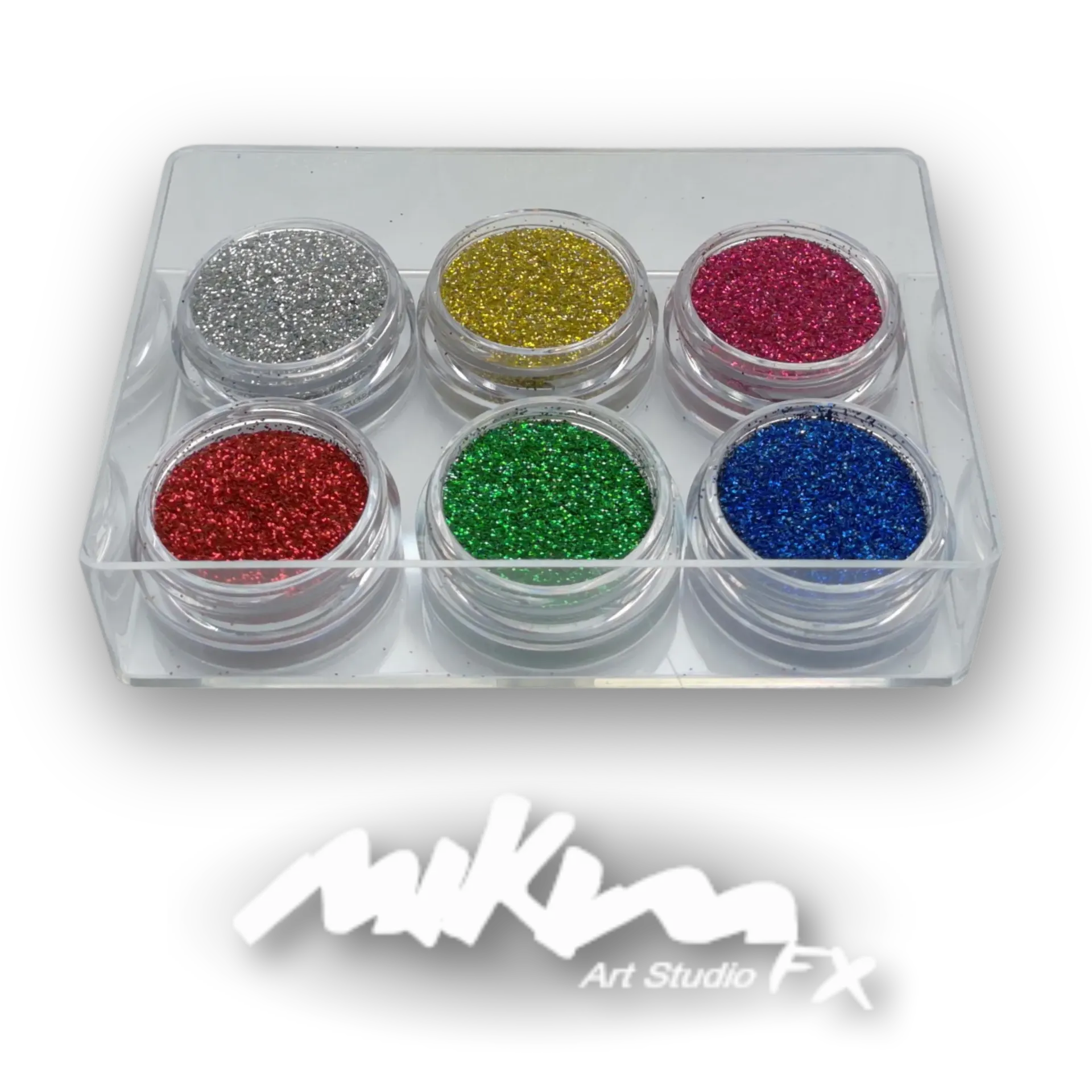 Magic Dust Glitter Set 6 kleuren (6 x 3ml) (Set 1)