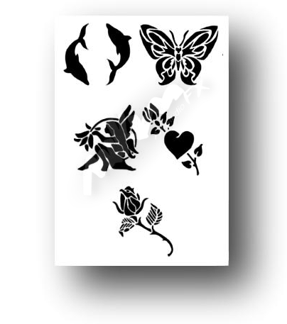 Set Herbruikbare Stencils